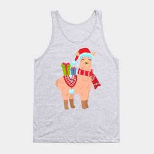 Christmas Llama 1 Tank Top